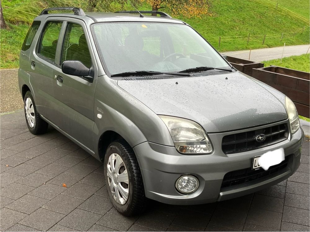 Subaru Justy G3X 1.5 AWD, con gancio di traino