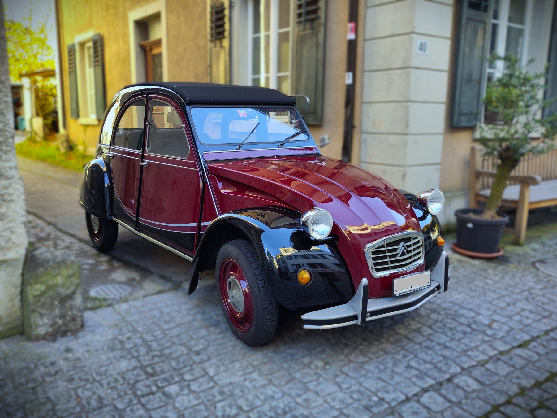 Citroen 2CV 6 "Döschwo" Charleston MFK fresco veterano TOP - Image 3
