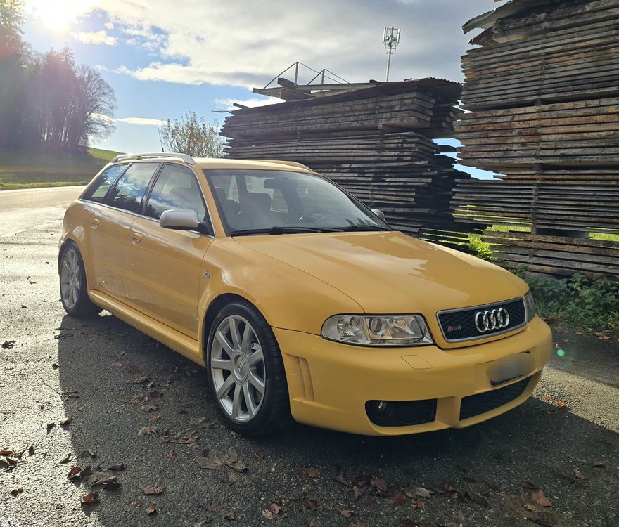 Audi RS4 B5 2,7 Biturbo Quattro Imola Giallo
