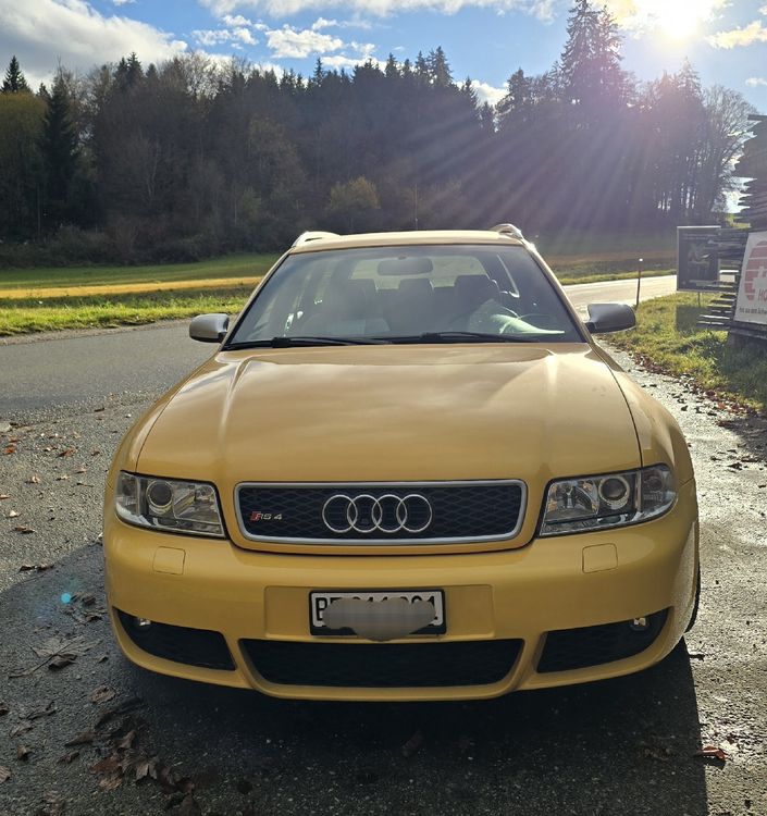 Audi RS4 B5 2,7 Biturbo Quattro Imola Giallo - Image 2