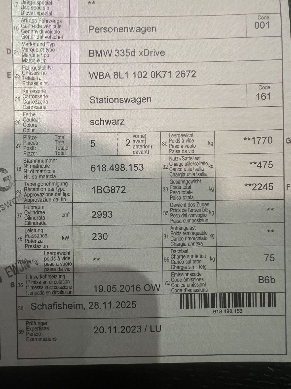 BMW 335 Kombi - Image 3