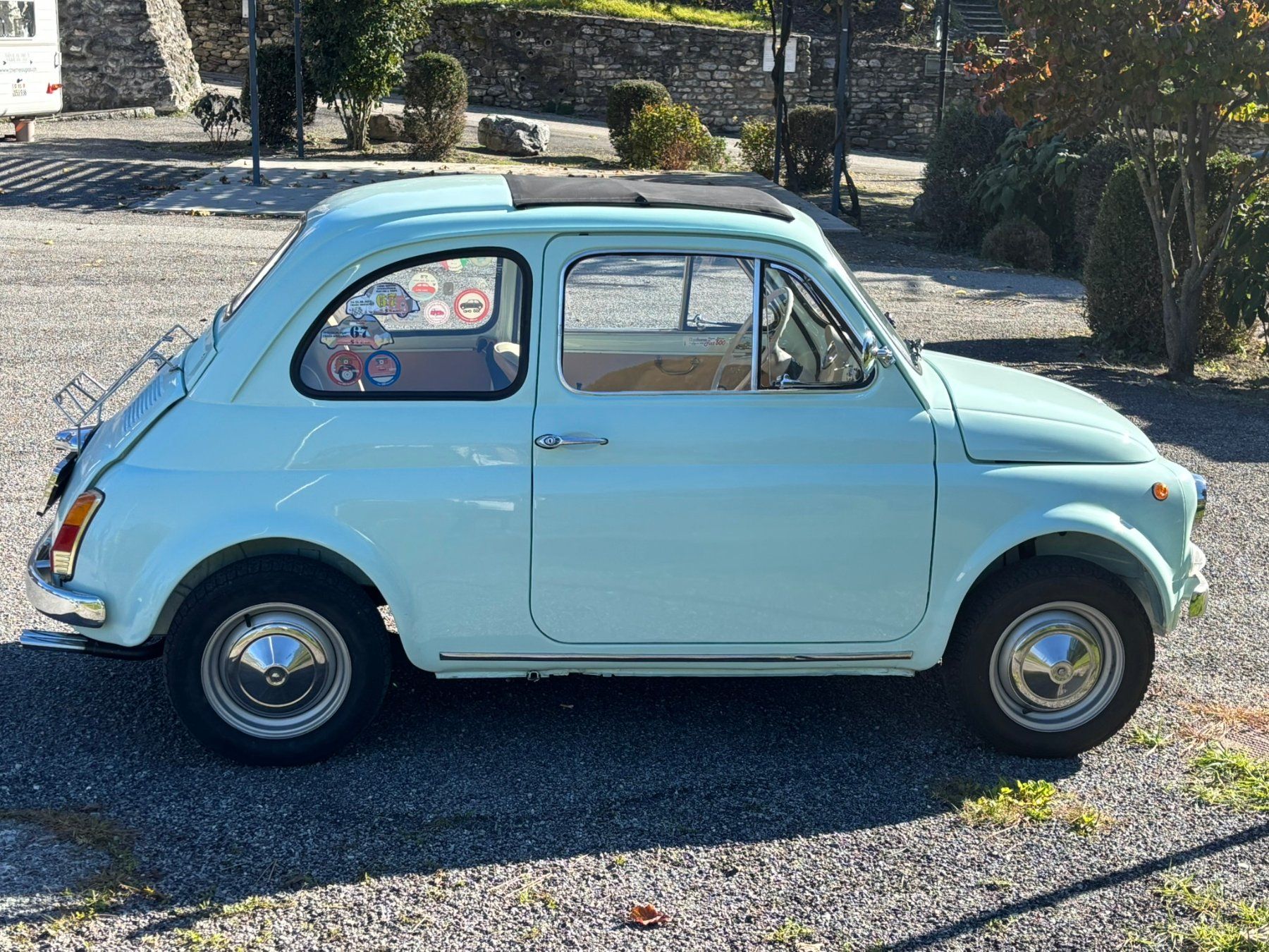 FIAT 500 F 1967 Verde militare con acqua / cambio a frizione - Image 3
