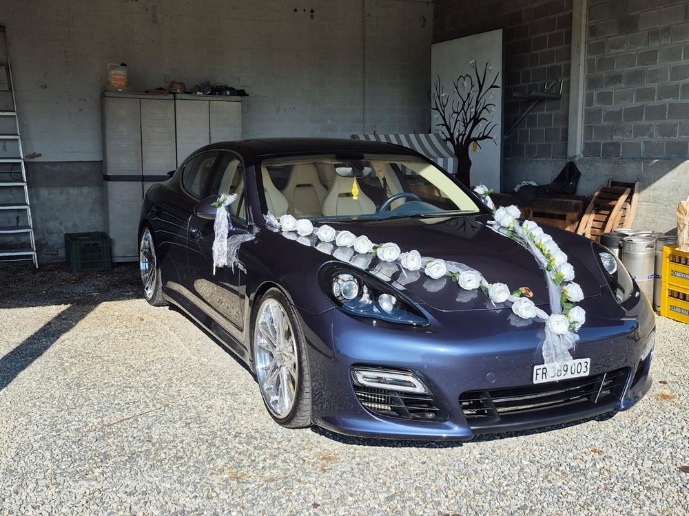 Traum Porsche Panamera Turbo, Frisch ab MFK und Service