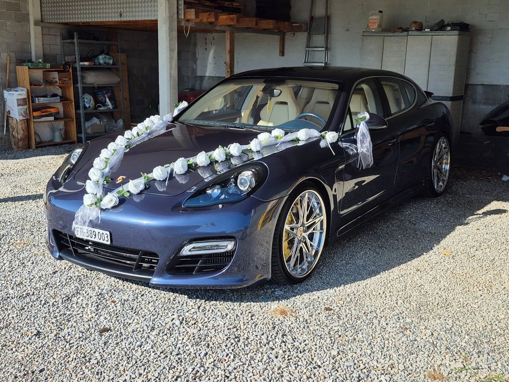 Traum Porsche Panamera Turbo, Frisch ab MFK und Service - Image 2