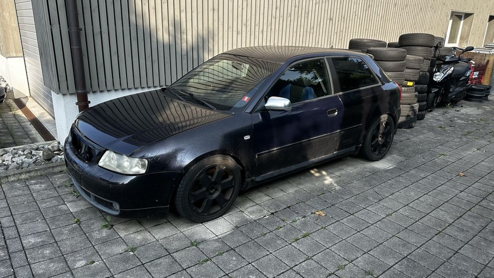 Audi S3 8L veicolo progetto