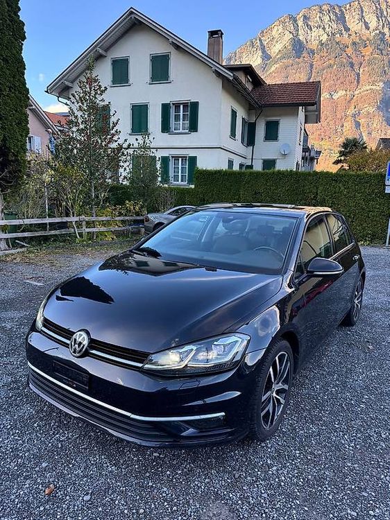 VW Golf 7, ottimo stato, nero, JG 2017, adatto per l'inverno!