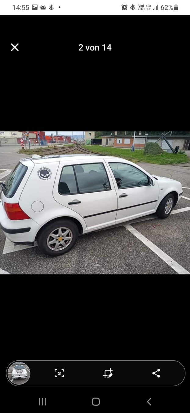 VW Golf IV, 1999, ottimo stato + piccolo difetto, comunque utilizzabile - Image 3