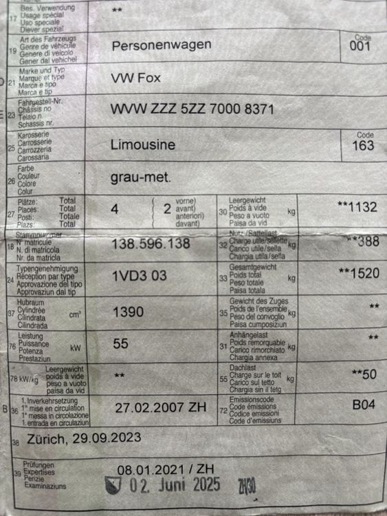 VW Fox 1.4 - Image 2