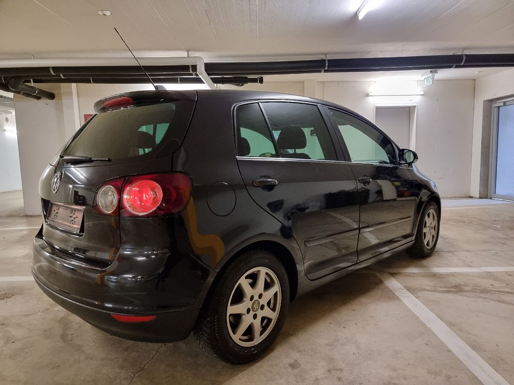 VW Golf 5 Plus, Nero con DSG - Image 2