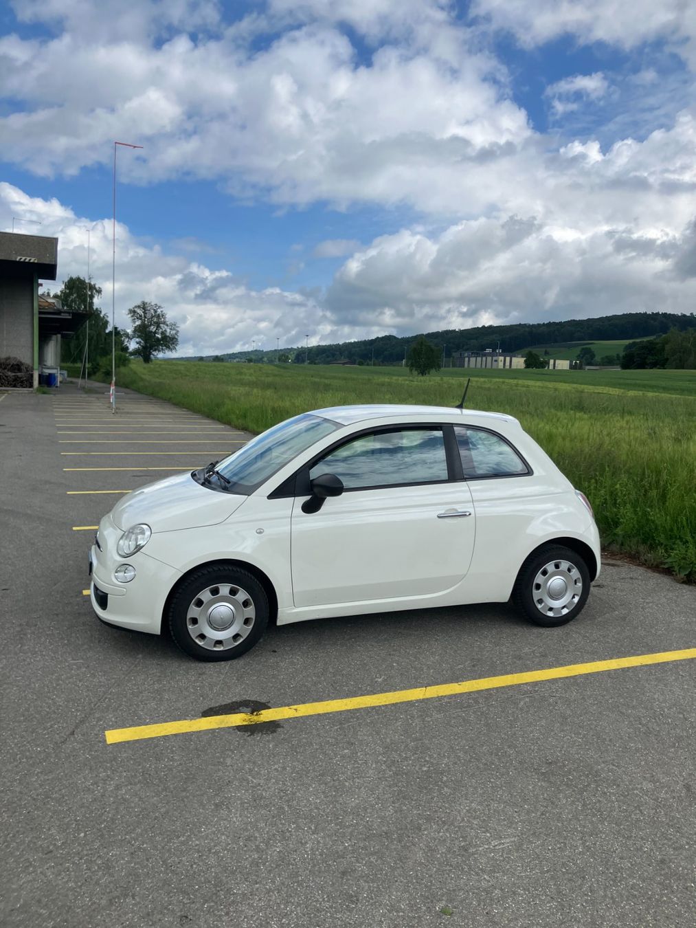 Fiat 500, Bianco, Ottime condizioni, JG 2013 - Image 1
