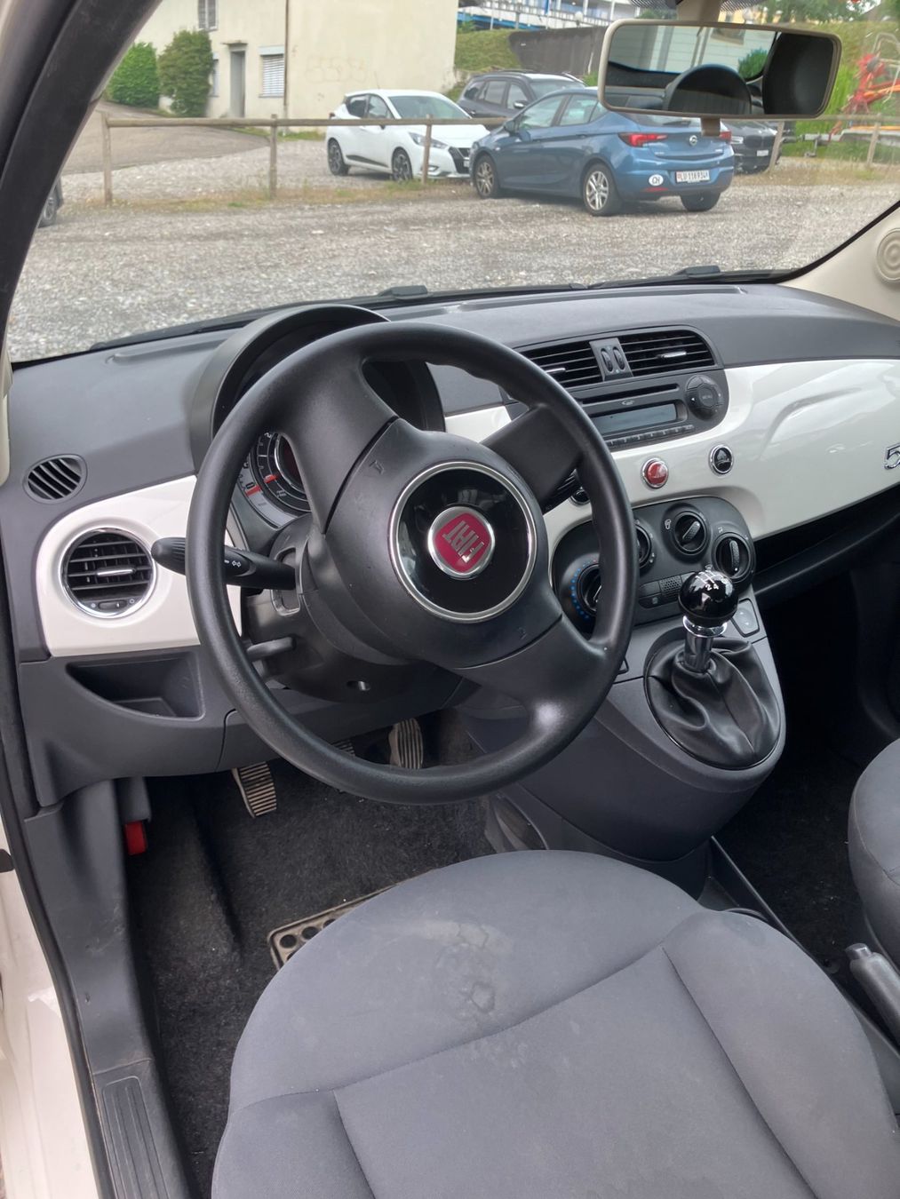 Fiat 500, Bianco, Ottime condizioni, JG 2013 - Image 3