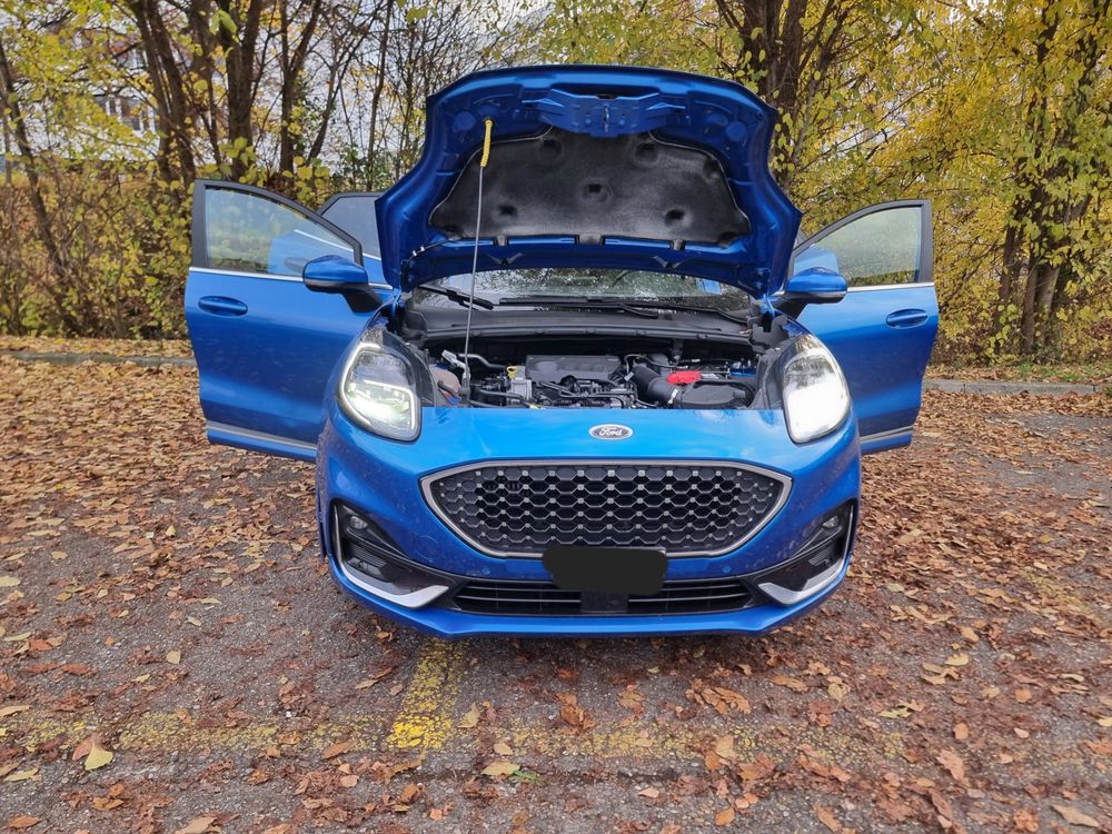 Ford Puma, anno 2021, blu, usato in perfette condizioni!