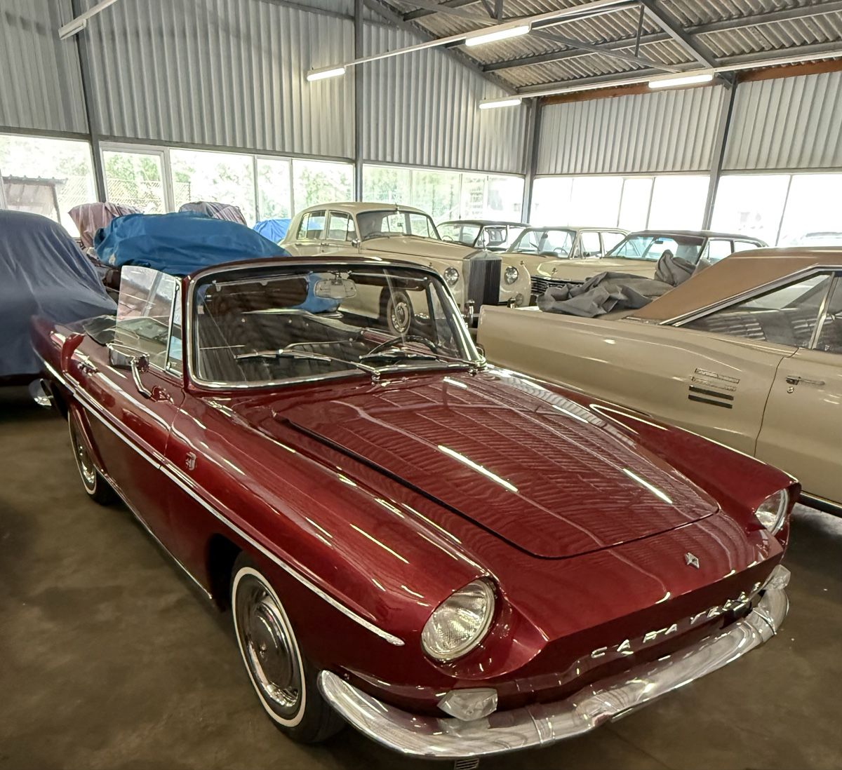 Renault Caravelle Cabrio, 1966, auto d'epoca, MFK Veteran nuovo - Image 3