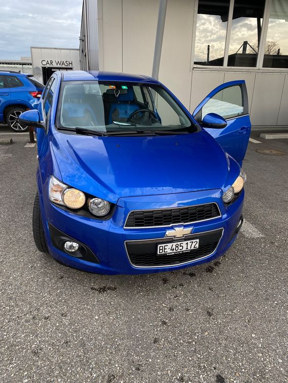 Chevrolet Aveo, blu, 1600 Automatico in buone condizioni!