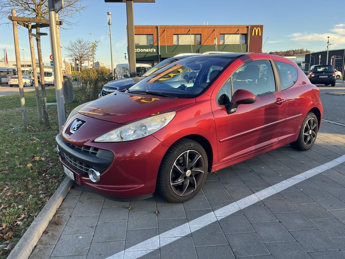 Peugeot 207, Rot, Top Zustand! FRISCH AB MFK - Image 1