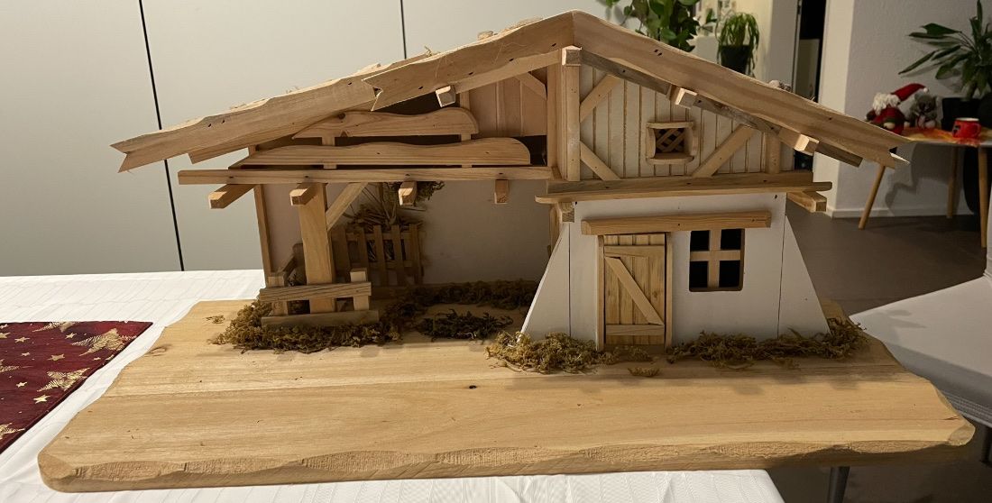 Presepe di legno per Natale - Image 1