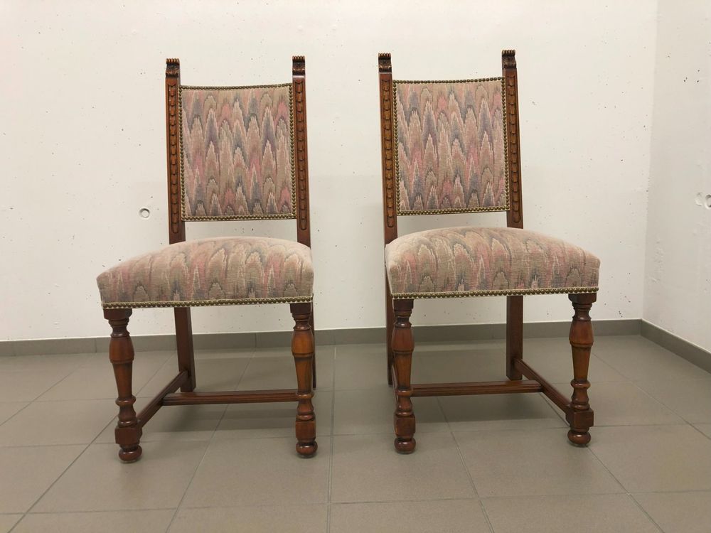 2 identische Stühle, robuste Stühle aus Echtholz - Image 2