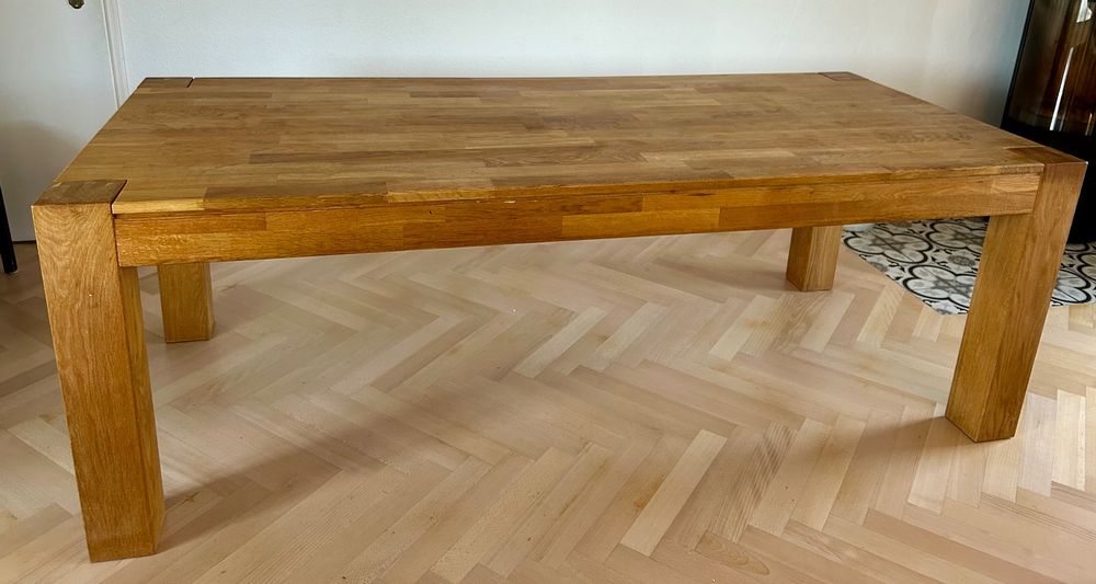 Tavolo da pranzo in legno di quercia - Image 2