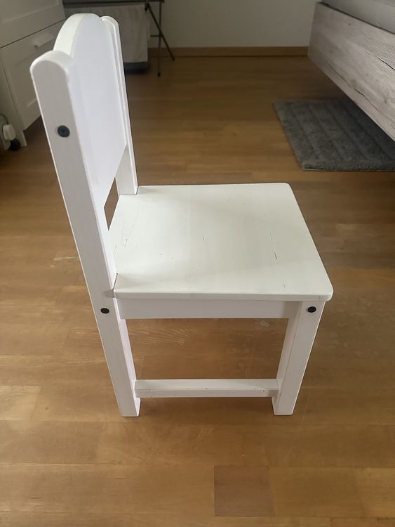 SUNDVIK Sedia per bambini, bianco - Image 2