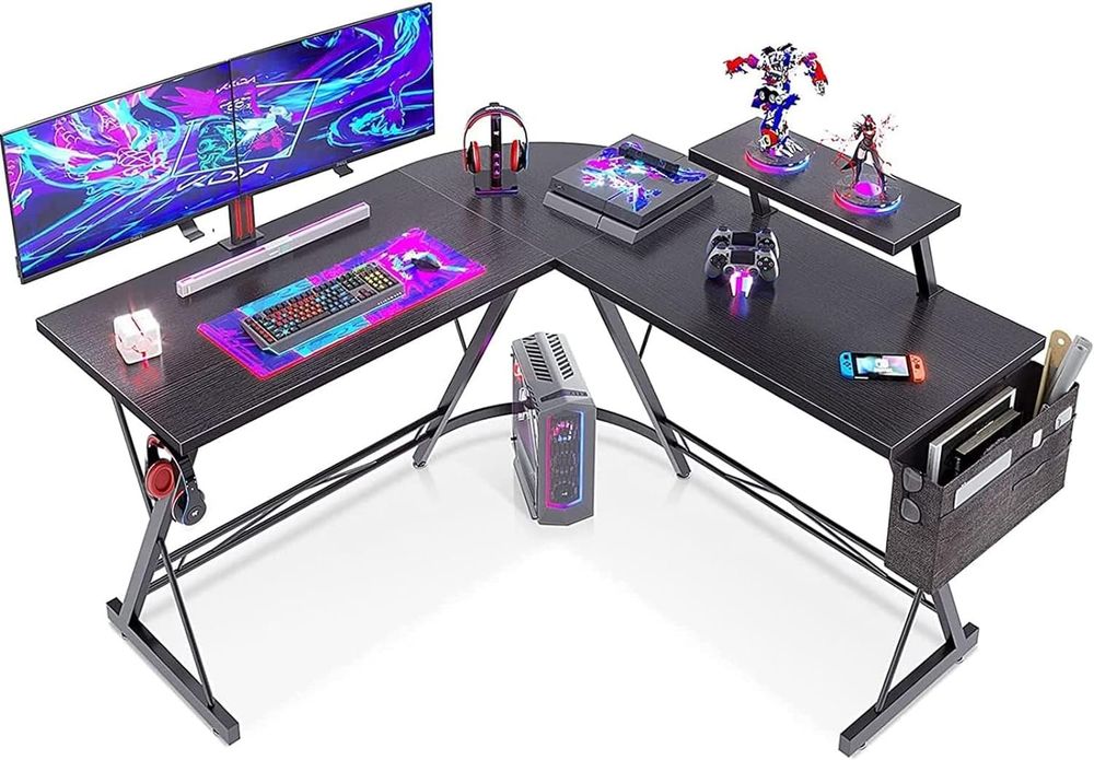 Gaming tavolo Computer tavolo Scrivania con angolo rotondo