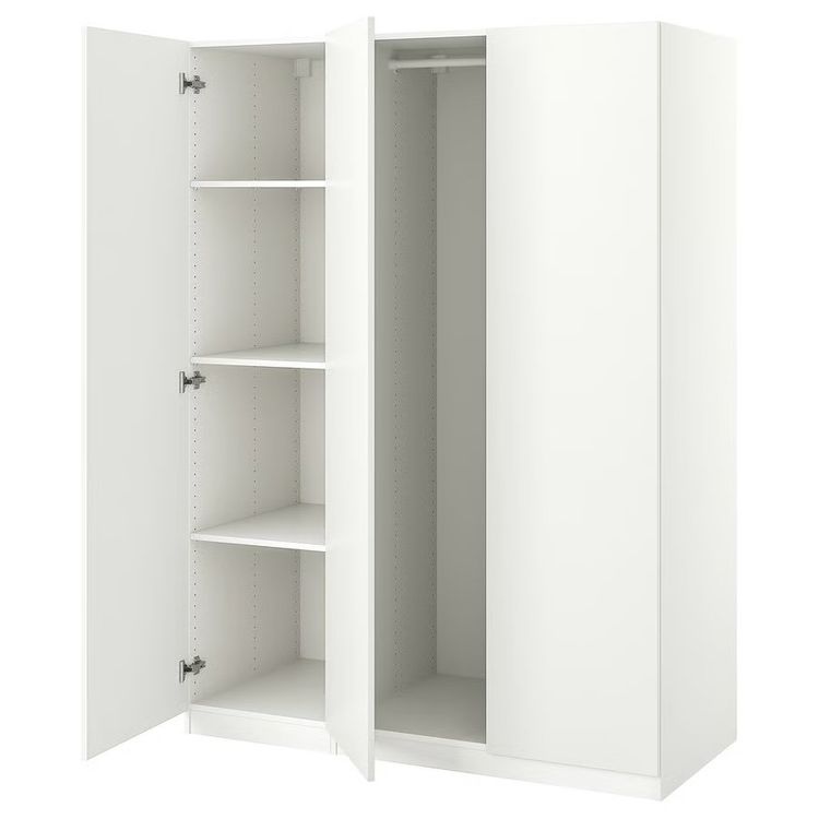 IKEA PAX armadio combinato, bianco, 150x60x236 cm - Image 2