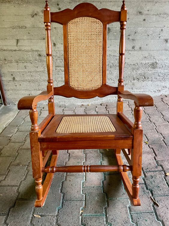 Sedia a dondolo cubana originale