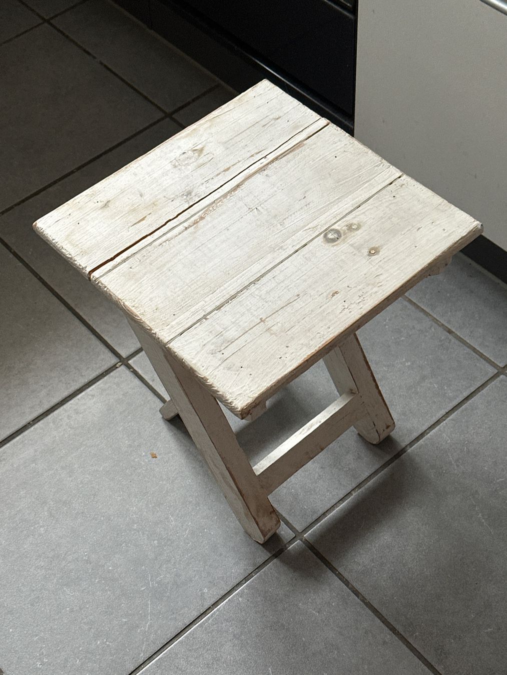 Poltrona in legno Sedia pieghevole Bianco Shabby Chic Tischli - Image 3