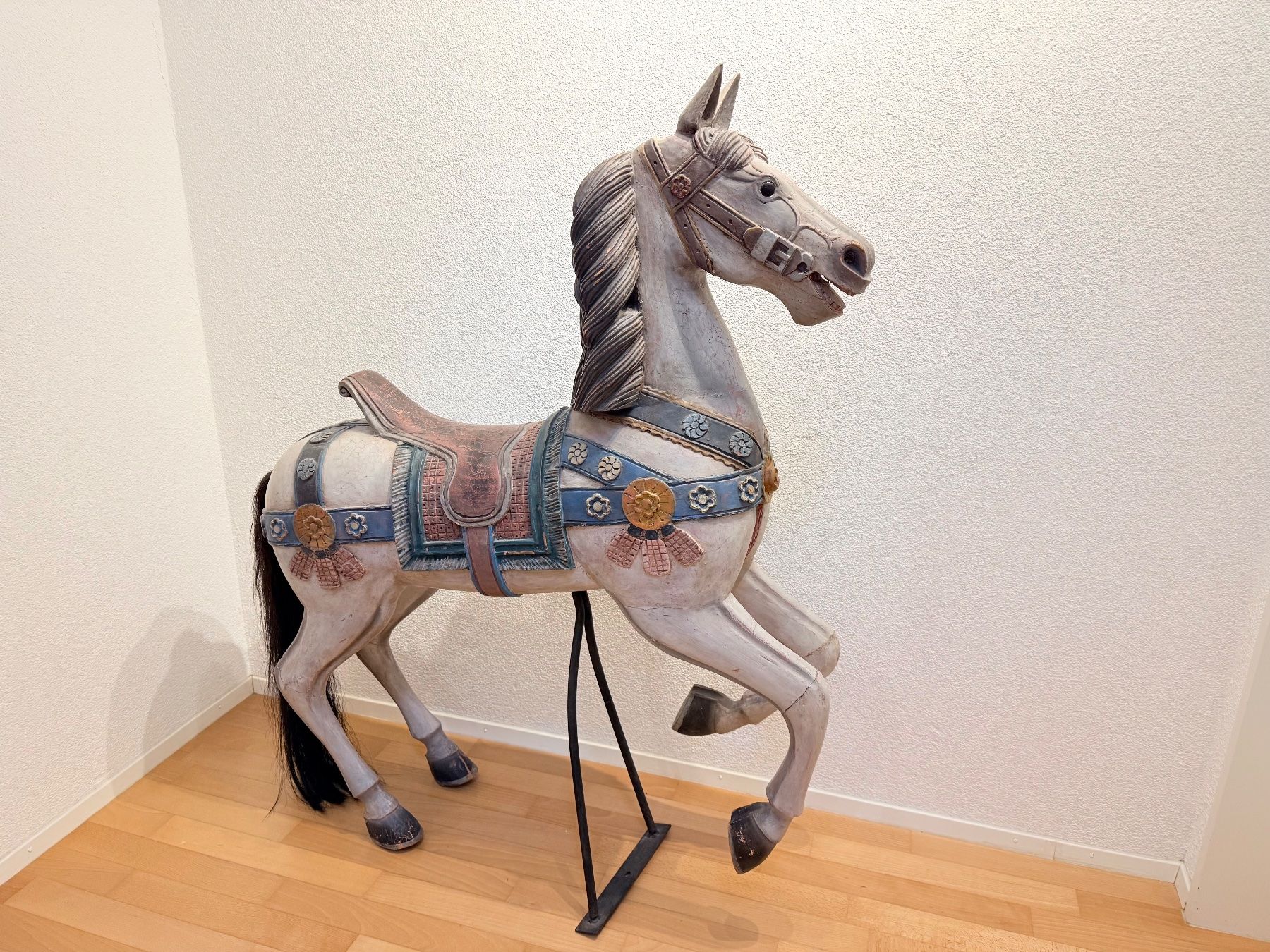 Antico cavallo di carosello - Image 1
