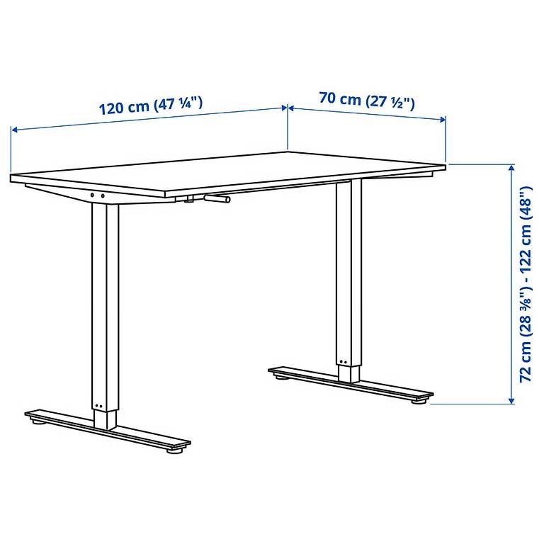 Scrivania seduta/in piedi Trotten IKEA - Standing Desk - Image 3