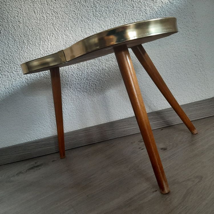 Poltroncina fioriera Tavolo da pranzo fiorito Tavolo fiorito Mid Century anni '50 anni '60 - Image 2