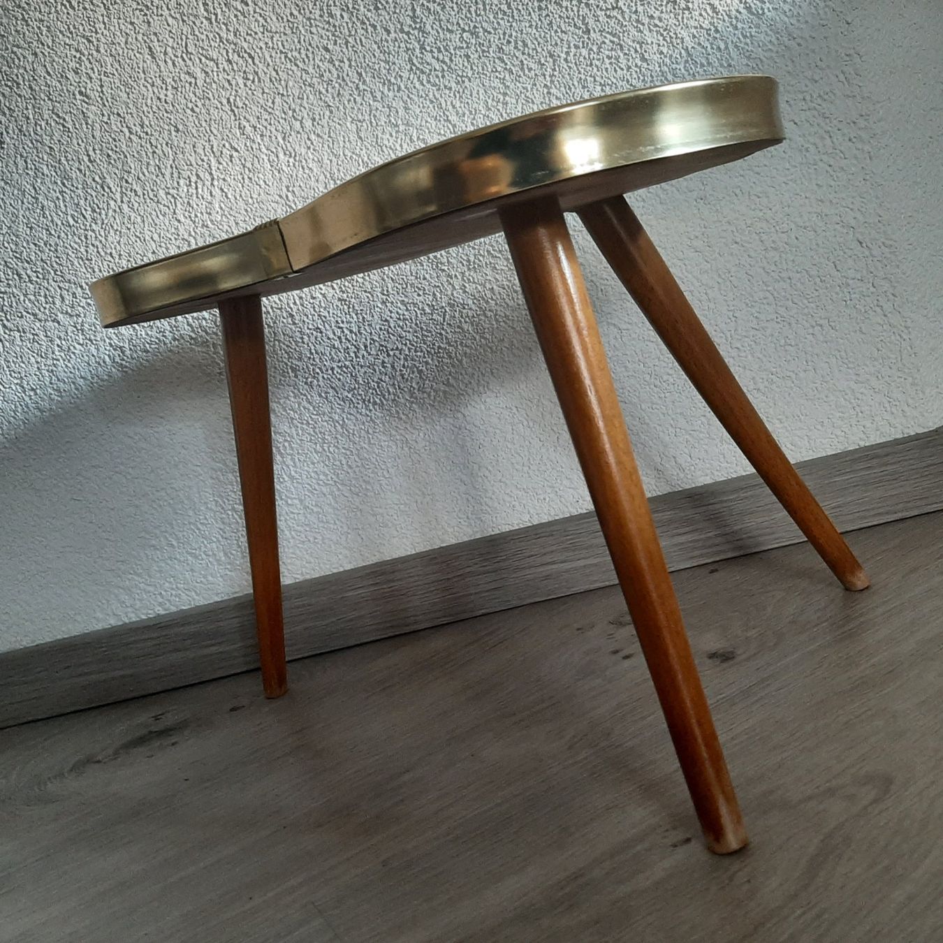 Poltroncina fioriera Tavolo da pranzo fiorito Tavolo fiorito Mid Century anni '50 anni '60 - Image 3