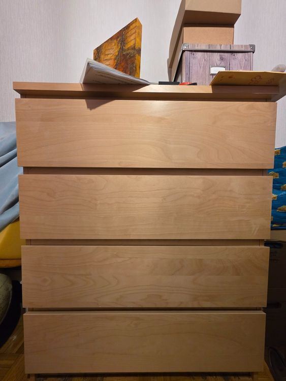 Comodino 3 cassetti Malm