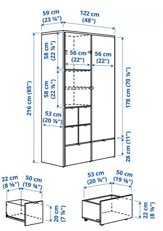 VISTHUS armadio Ikea - Image 2