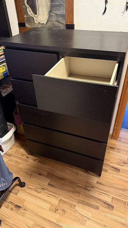 Ikea MALM Comodino con 6 cassetti, 80x123 cm - Image 2
