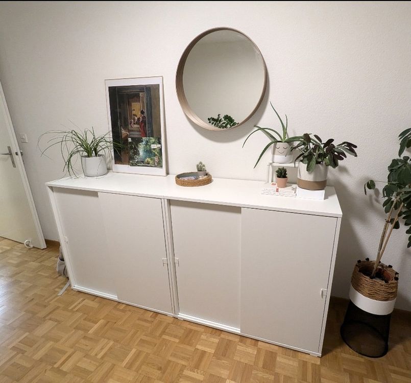 Comodino con ante scorrevoli (2x), IKEA Vihals - Image 2