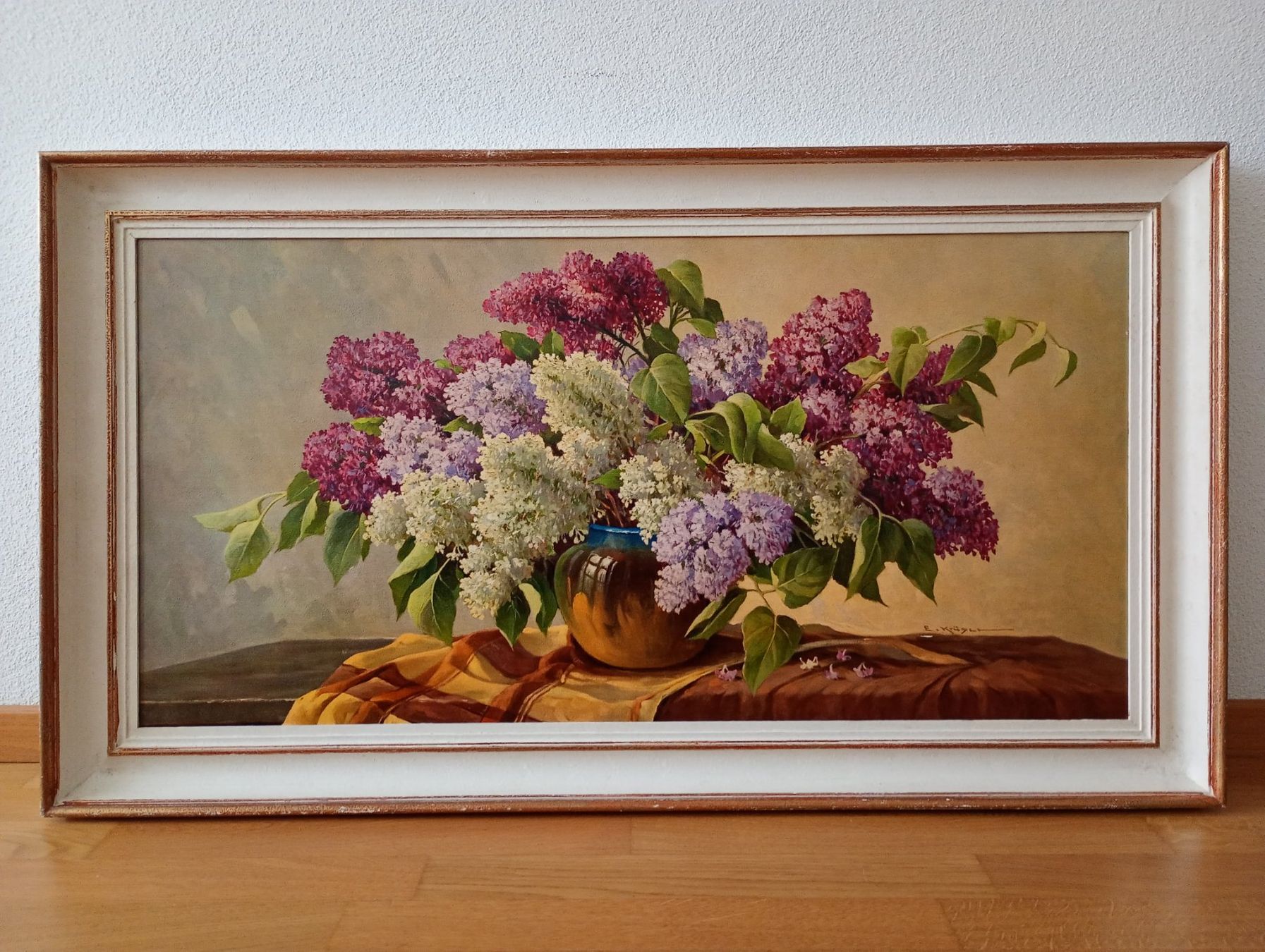Riproduzione Fliedervase 114cmx64/Cornice molto grande - Image 3