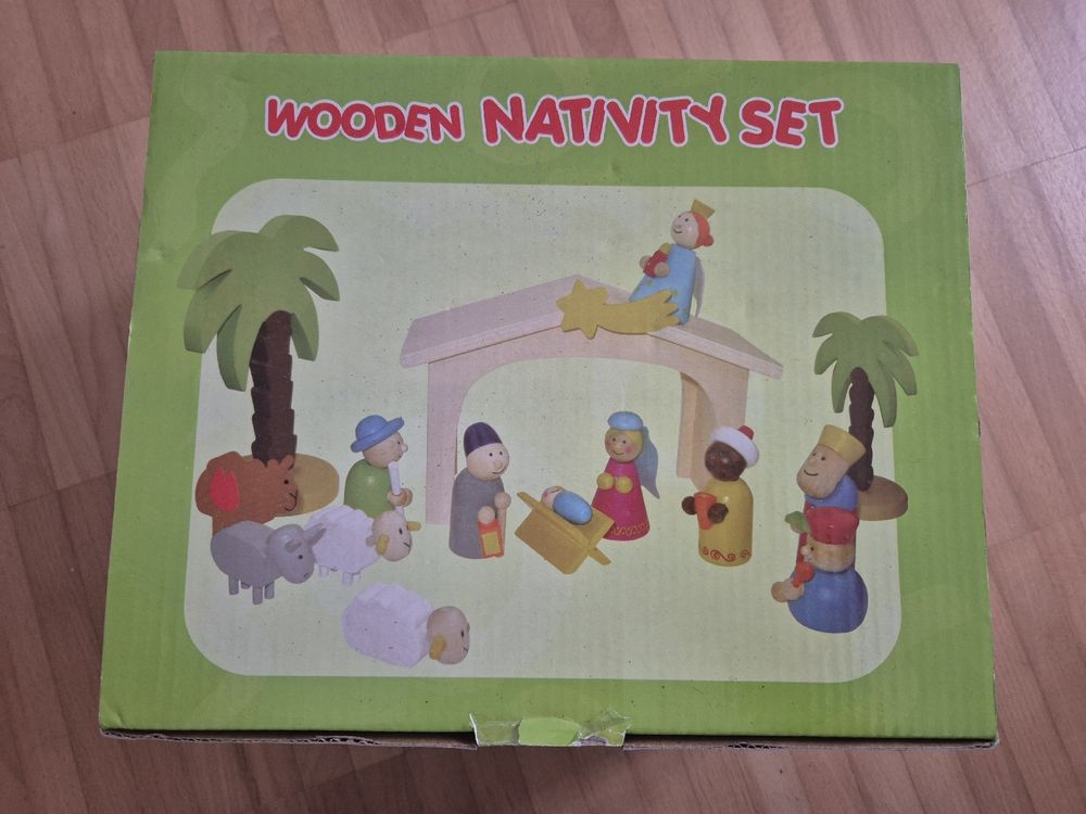 Nido in legno per bambini, nido di Natale - Image 2