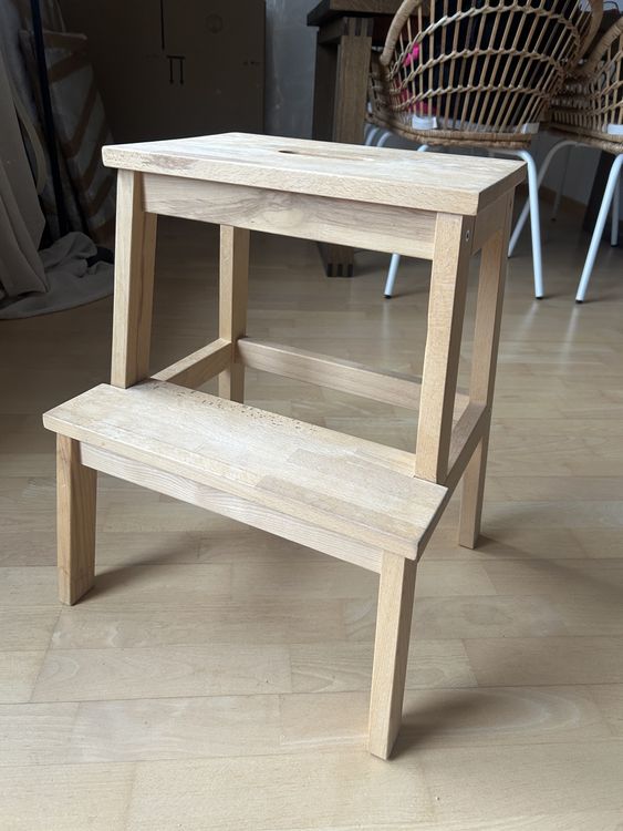 2 x IKEA Bekvam step stool - legno