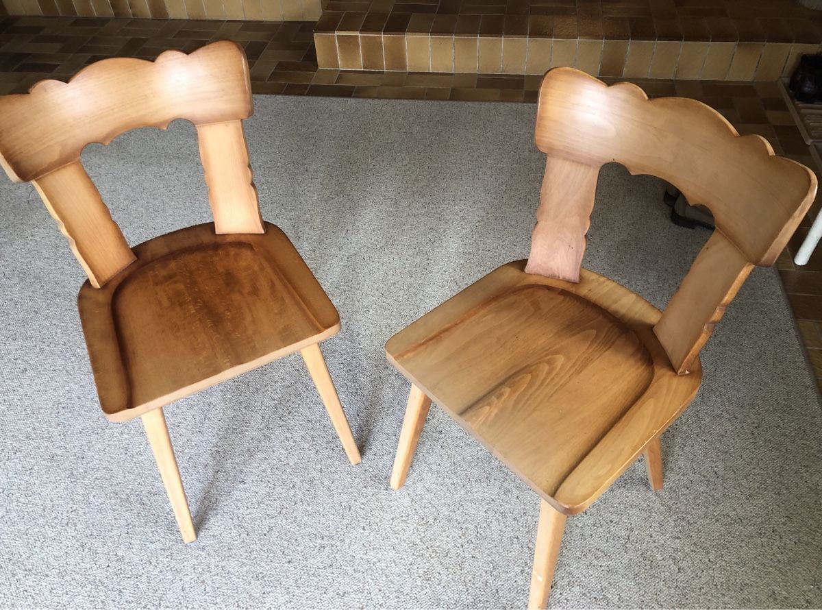 Sedia in legno massiccio, Stabellen - Image 1