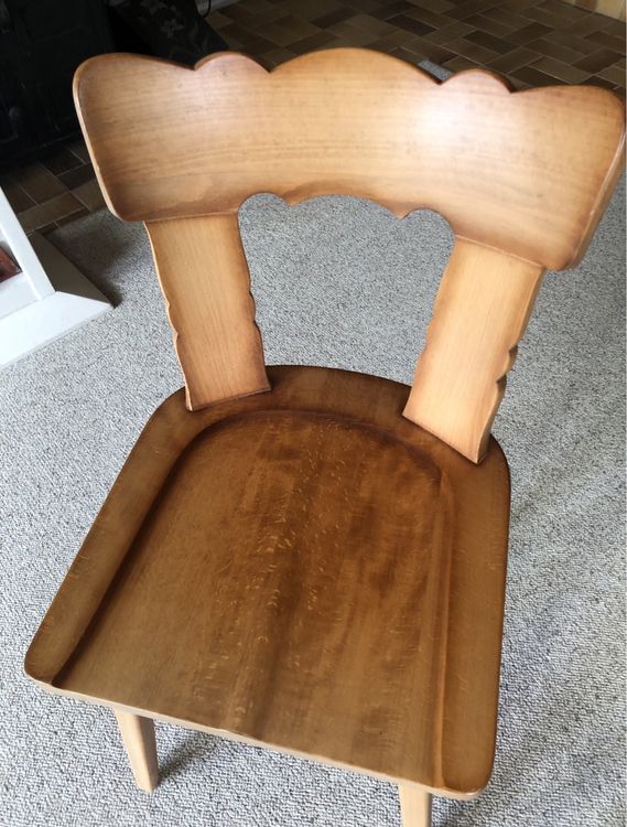 Sedia in legno massiccio, Stabellen - Image 2