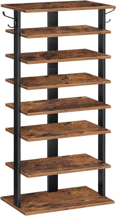 Schuhregal Schuhaufbewahrung Schuhschrank 8 Ebenen