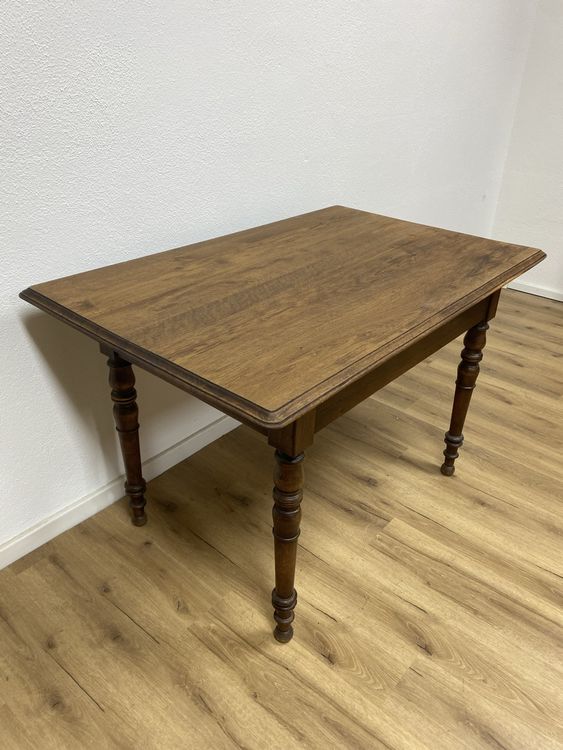 Tavolo da pranzo in legno di quercia 124x78
