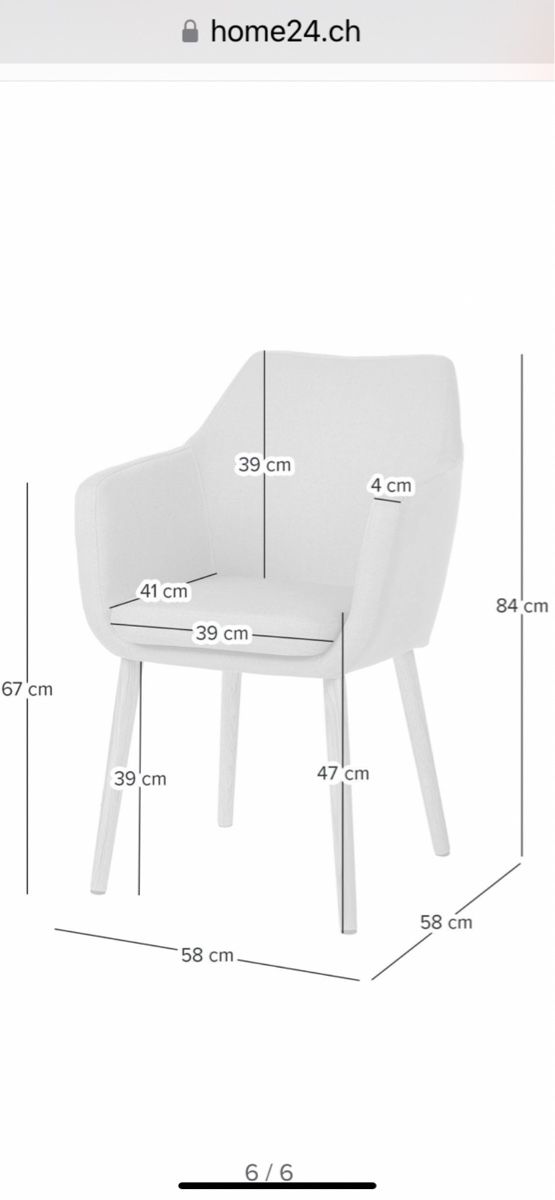 Bellissime poltrone con rivestimento in tessuto - Image 3