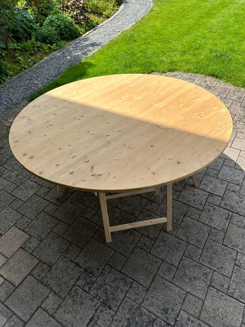 Tavolo da esterni/per feste realizzato da un falegname / 175 cm - Image 3