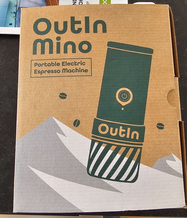 Outin Mino Portable Espresso Machine Nuovo OVP