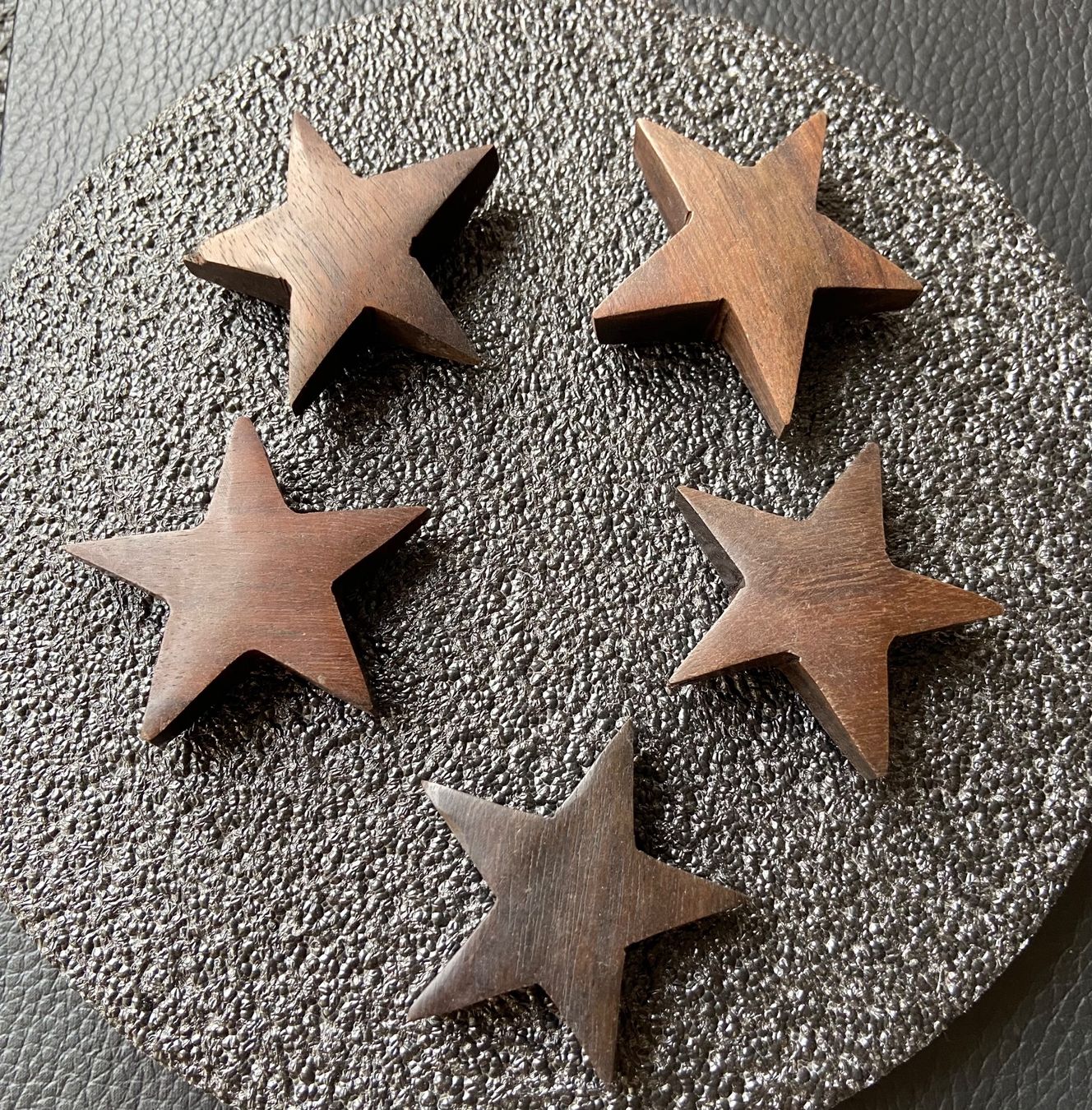 Bellissimi stelle di legno* 5 pezzi* - Image 3