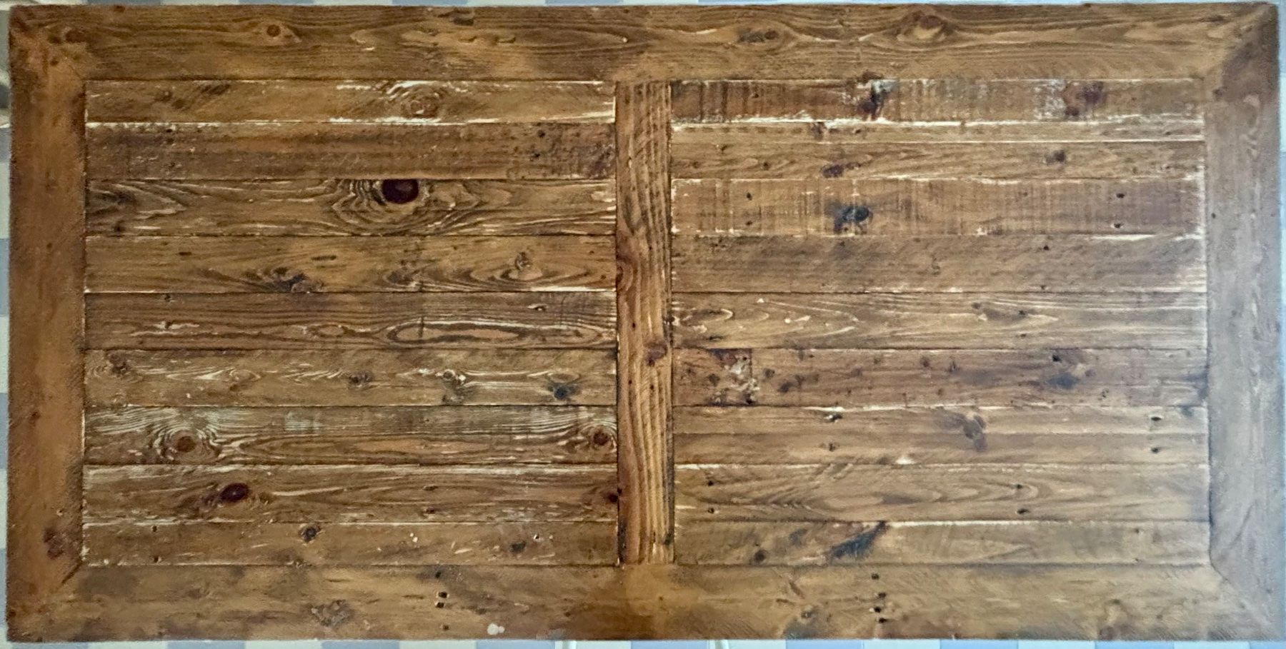 Tavolo da pranzo rustico in legno massello - Image 3