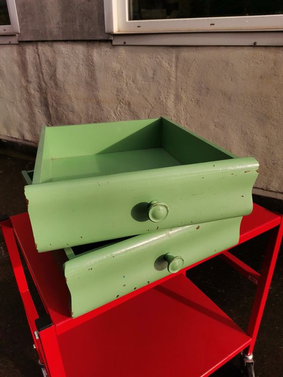 Vecchia cassetto, cassetto in legno, cassetto Shabby Chic, cassetto