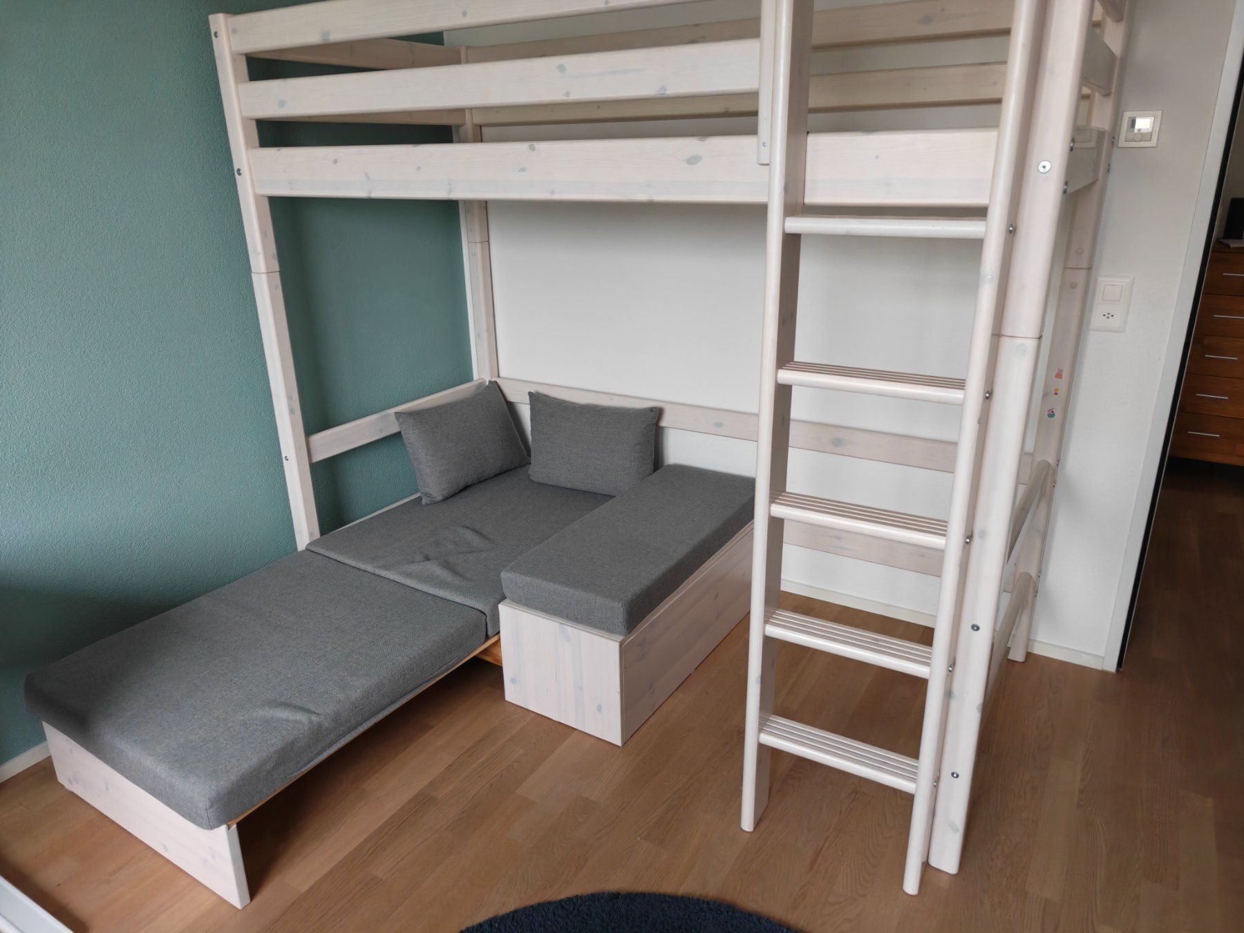 Flexa letto a castello con divano/letto estraibile - Image 1