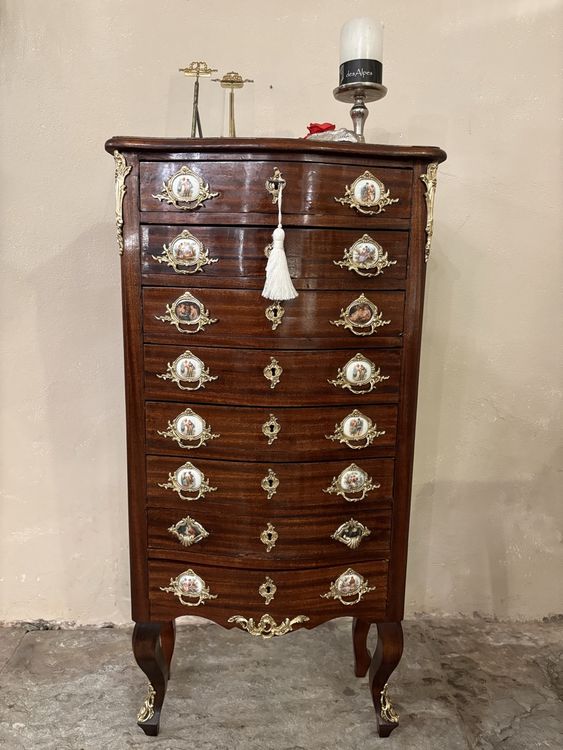 Comodino in stile Louis XV/Rococò francese
